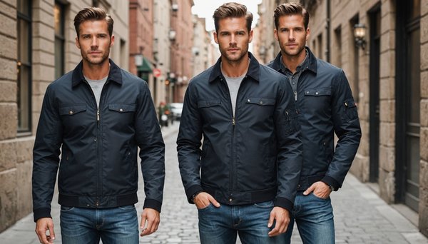 Veste américaine avec livraison rapide : style et économies !